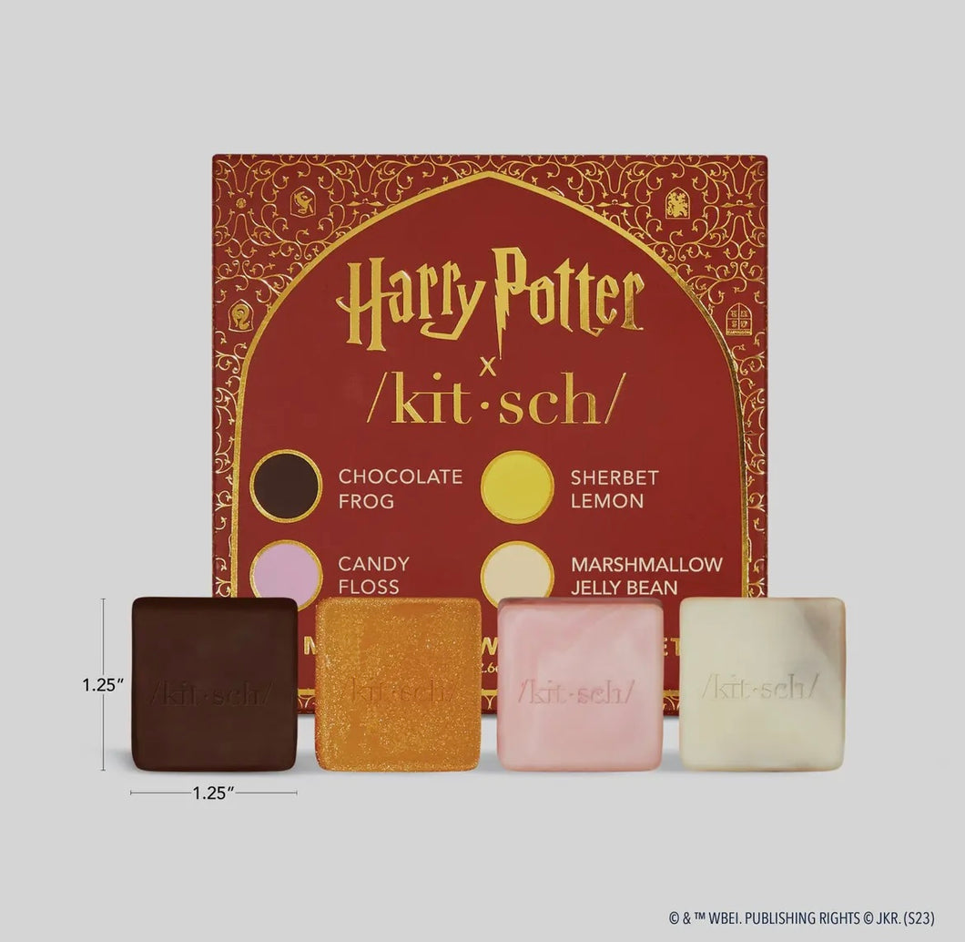 Harry Potter X Kitsch Body Wash Sampler 4pc Set