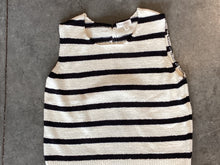 Load image into Gallery viewer, Stripe Bow Back Sleeveless Sweater