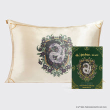 Load image into Gallery viewer, Harry Potter x Kitsch Satin Pillowcase Standard - Slytherin