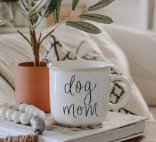 Load image into Gallery viewer, Dog Mom Rustic Campfire Mug