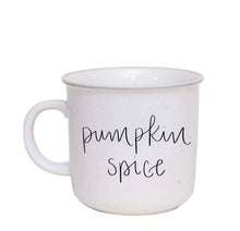 Load image into Gallery viewer, Pumpkin Spice Rustic Campfire Coffee Mug