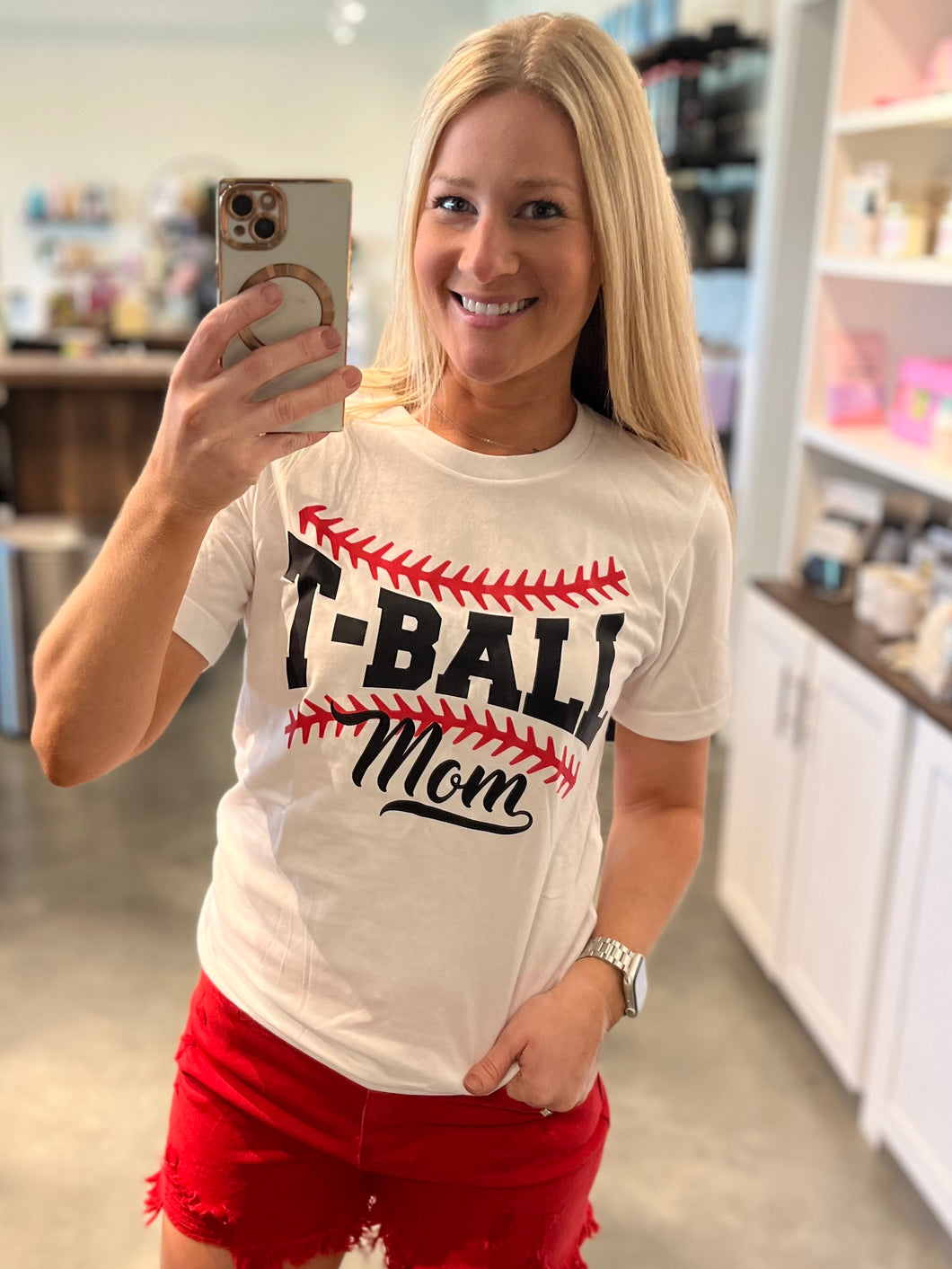 T-Ball Mom Graphic Tee
