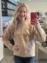 Load image into Gallery viewer, Heart Shape Pom Pom Sweater
