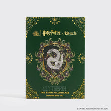 Load image into Gallery viewer, Harry Potter x Kitsch Satin Pillowcase Standard - Slytherin

