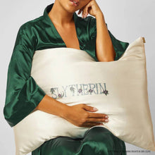 Load image into Gallery viewer, Harry Potter x Kitsch Satin Pillowcase Standard - Slytherin
