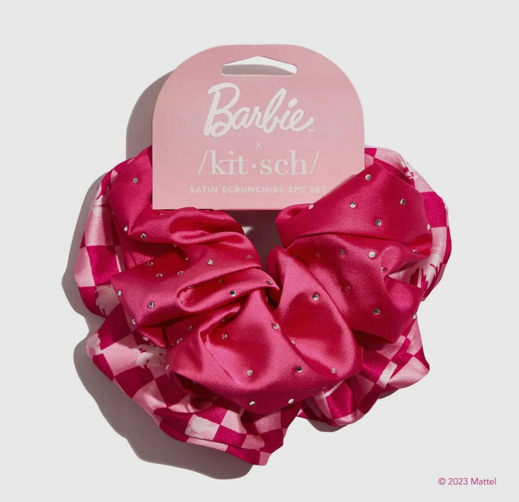 Barbie x Kitsch Brunch Scrunchies 2pc Set
