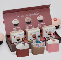 Load image into Gallery viewer, Kitsch x Sprinkles Body Wash Bar 3pc Set
