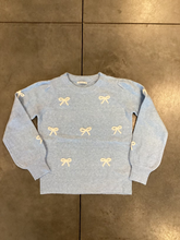 Load image into Gallery viewer, Embroidered Bow Sweater
