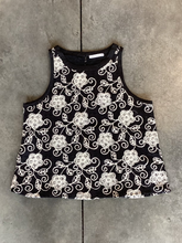 Load image into Gallery viewer, Embroidered Flower Tank
