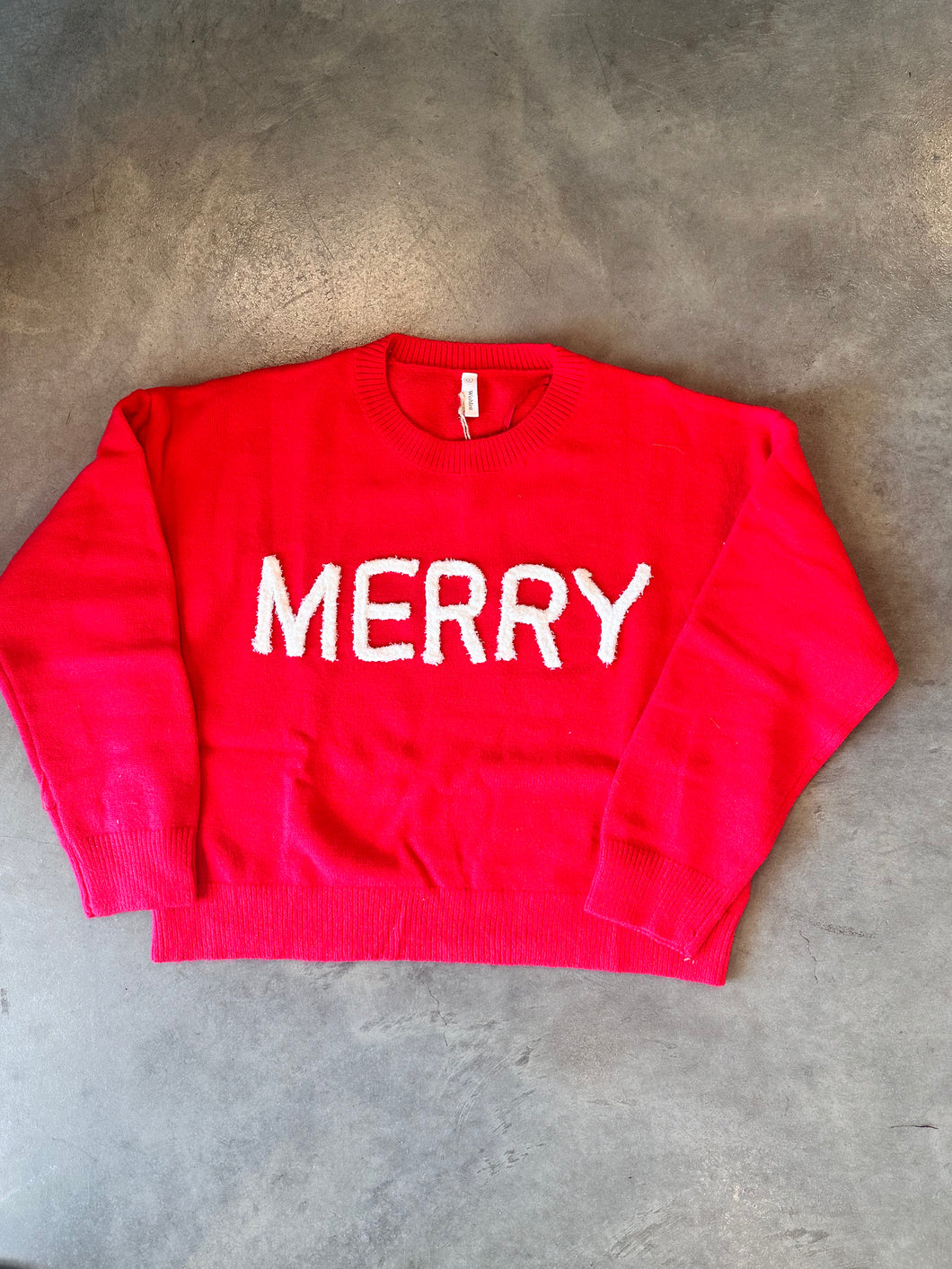 Merry Fluffy Sweater