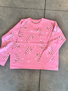 Candy Cane Sweater