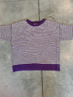 2 Tone Waffle Pullover