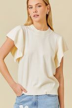 Load image into Gallery viewer, Ruffle Sleeve Sweater
