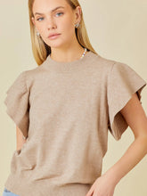 Load image into Gallery viewer, Ruffle Sleeve Sweater
