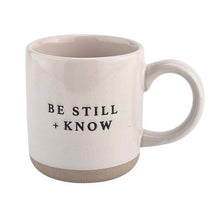 Load image into Gallery viewer, &quot;Be Still And Know&quot; Stoneware Mug
