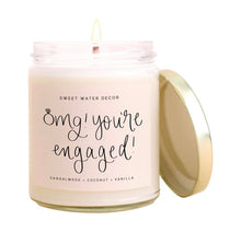 Load image into Gallery viewer, Omg! You’re Engaged! Soy Candle
