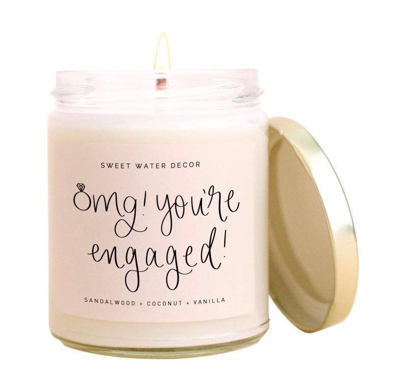 Omg! You’re Engaged! Soy Candle