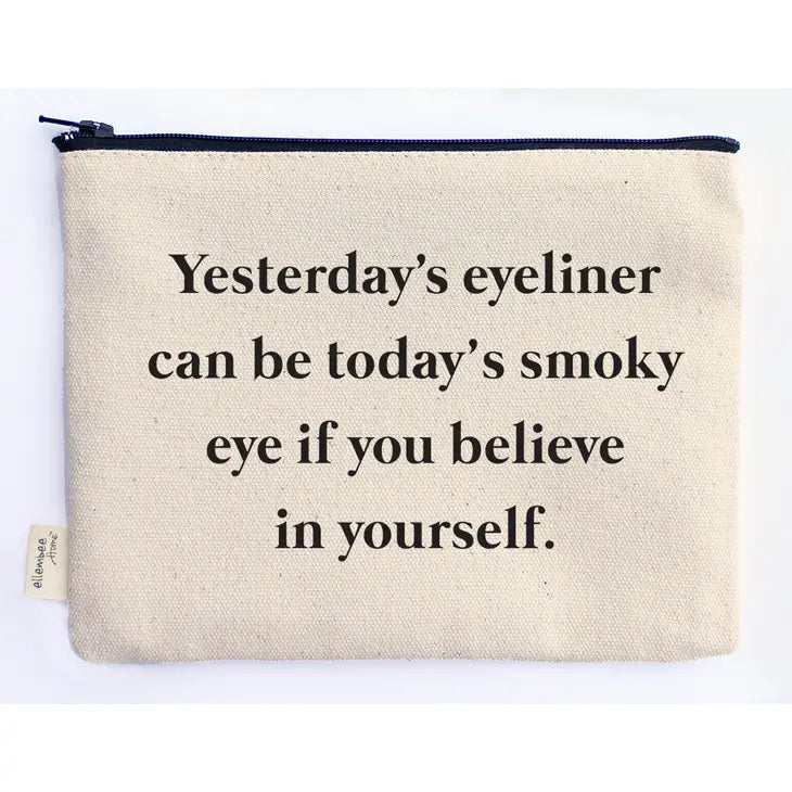 Make Up Pouches Yesterday' Eyeliner Todays Smoky Eyes